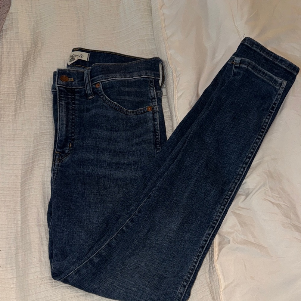 Madewell Dark Wash Skinny Jeans